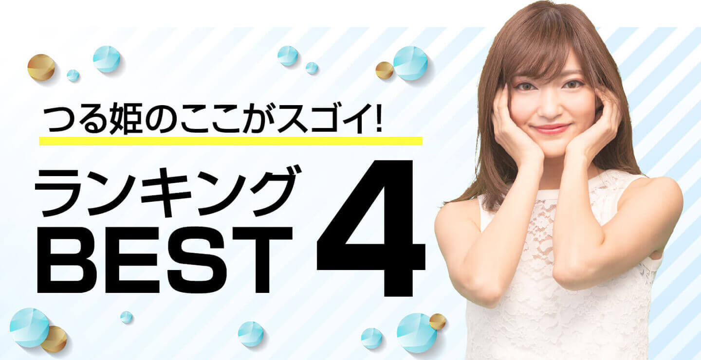 脱毛つる姫のここがすごいランキング4